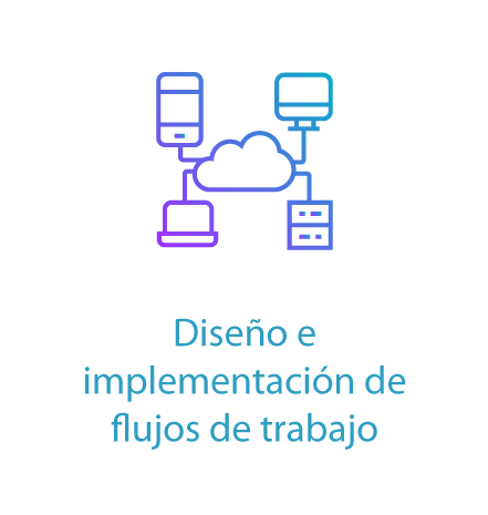 Diseño e implementación de flujos de trabajo